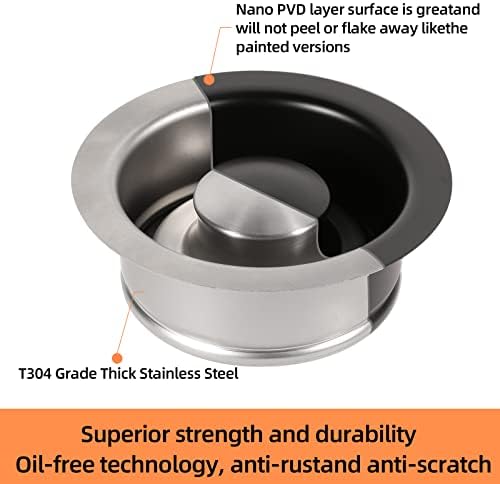 RQYEKDO Garbage Disposal Flange Stopper Collar Sink Baffle Kit, Fit Universal - Image 5