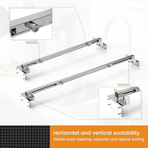 2-Pack Undermount Sink Bracket, Adjustable Undermount Sink Support Kit - Image 6