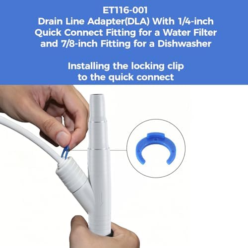 WP164020 Dishwasher Drain Adapter & Air Gap Kit - Image 3