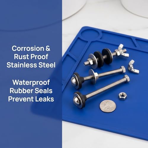 Toilet Tank Bolts, Tank to Bowl Bolt & Gasket Kit - Image 7