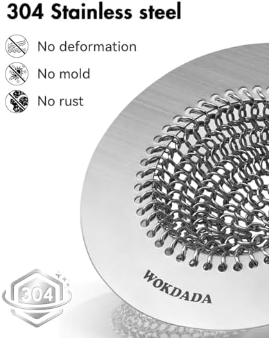 4 Pack Reversible Kitchen Sink Drain Strainer, Anti-Clog Flat Edge Design - Image 4