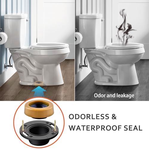 Extended Toilet Flange and Extra Thick Wax Ring Kit - Image 6