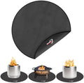 DocSafe 38" Round Fire Pit Mat for Solo Stove Accessories, 4-Layer Fireproof by DocSafe