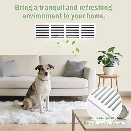 Return Air Grille Cover 32“ x 8.5”, Air Return Vent Cover - Image 3
