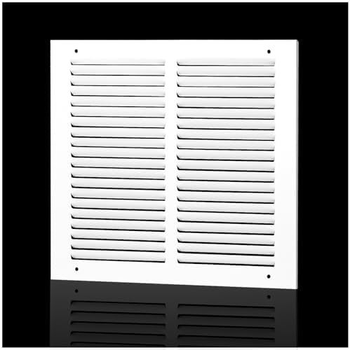 10x10 Return Air Grille for 10"W x 10"H Duct Opening, Return Air Vent Cover by EXCELFU