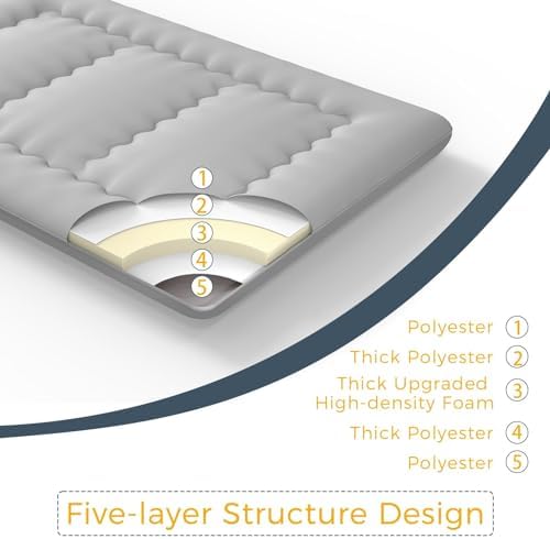 MAXYOYO 6" Extra Thick Japanese Floor Mattress Queen Folding Futon Mattress - Image 3