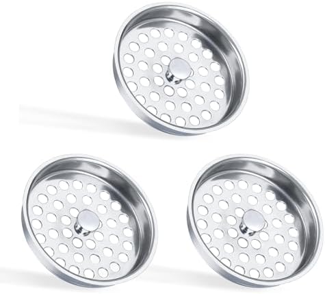 3-1/2" Garbage Disposal Strainer, Commercial Sink Basket by Phivan