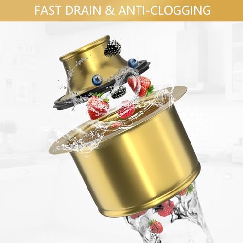 Extended Garbage Disposal Flange and Stopper, Kitchen Sink Drain Deep Flange - Image 7