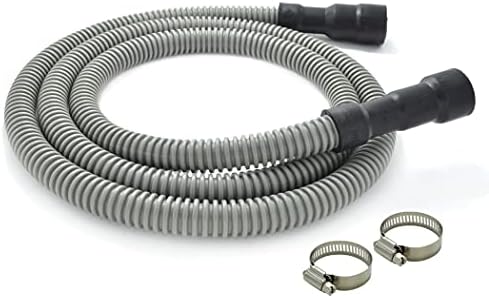 TTFLEX 6 FT Dishwasher Drain Hose, Flexible Dishwasher Discharge Hose by TTFLEX