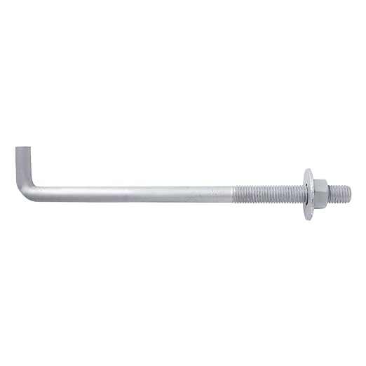 1/2" x 12" Concrete Anchor Bolts L Shaped, Hot-Dip Galvanized - Image 6