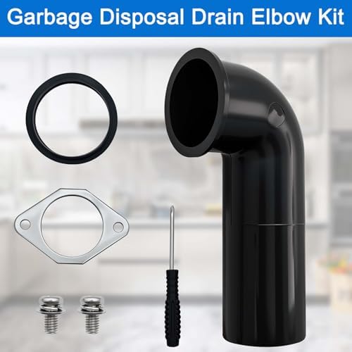 1 Set Garbage Disposal Drain Elbow Replacement Kit Garbage Disposal Drain - Image 3
