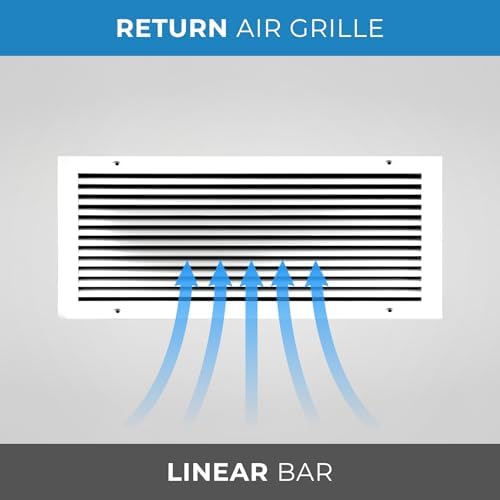 HVAC Premium 20'' X 12" Aluminum Return Grille - Image 6