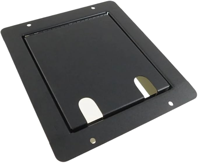 ProCraft Floor Access Panel Door 5-1/4" x 5-1/8" Opening FPMU-Access-BK - Image 2