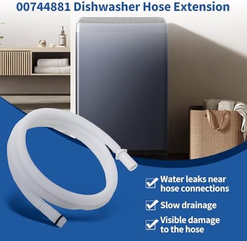 00744881 Dishwasher Drain Hose for Bosch - Image 6