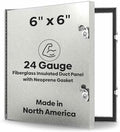 Best 6" x 6" Hinged Duct Access Panel by BestAccessDoors