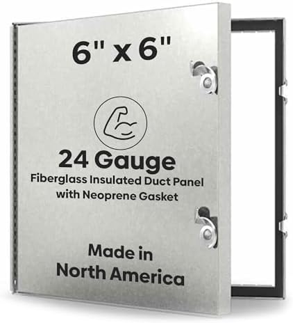 Best 6" x 6" Hinged Duct Access Panel by BestAccessDoors