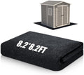 Shed Floor Mat 8.2 x 8.2 ft, PE Backing by Kedauud