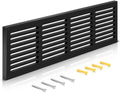 Colingmill 1 Pcs Decorative Return Air Vent Cover 32 x 8.5 x 3/4 Inch Black MDF by Colingmill