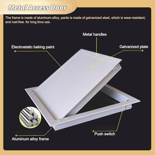 White Drywall Access Panel - Image 3