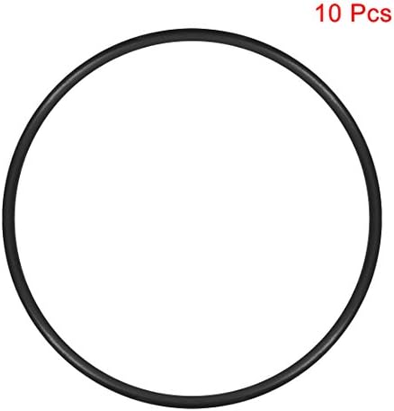 uxcell 10pcs 60x56x2mm Nitrile Rubber O-Rings Metric Sealing Gasket - Image 2