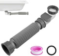 Low Profile 1-1/2 Inch Bathtub Shower Drain Pipe by Unknown