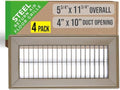 Fits 4x10 and 10x4 Duct Opening | Return Air Floor Grille by Handua | Walkable by Handua