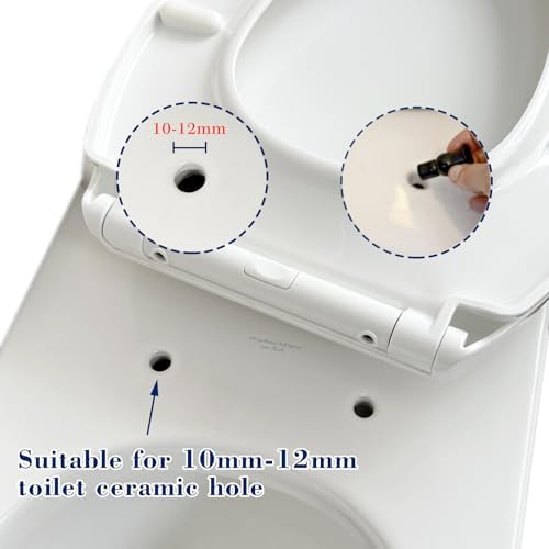 9mm Dia Toilet Seat Screws Compatible - Image 2