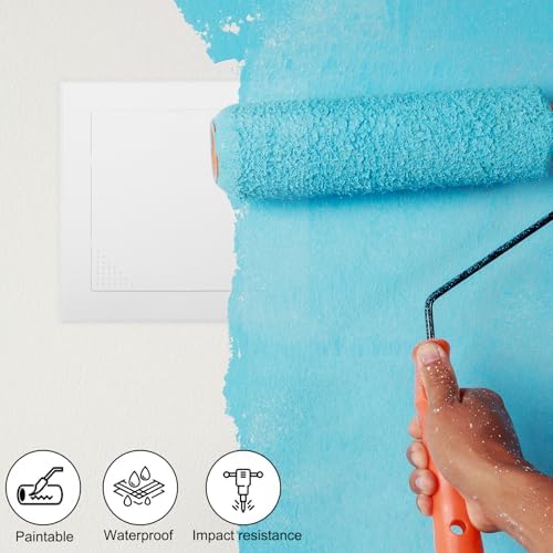 PATIKIL 7x5 inch Self-Adhesive Access Panel, ABS Plumbing Access Doors Easy - Image 5
