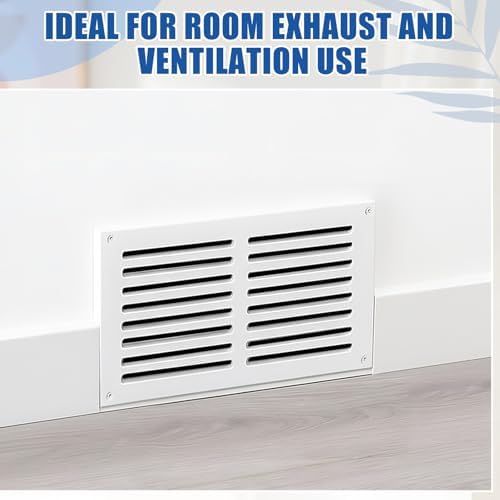Colingmill 2 Pcs Decorative Return Air Vent Cover 16 x 8.5 x 3/4 Inch White MDF - Image 6