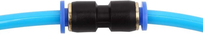 SNS 10mm Tube OD Plastic Straight Union Pipe Tube Fitting Straight Pneumatic - Image 2