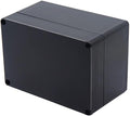 Project Box IP65 Waterproof Junction Box ABS Plastic Black Electrical Boxes DIY by Otdorpatio