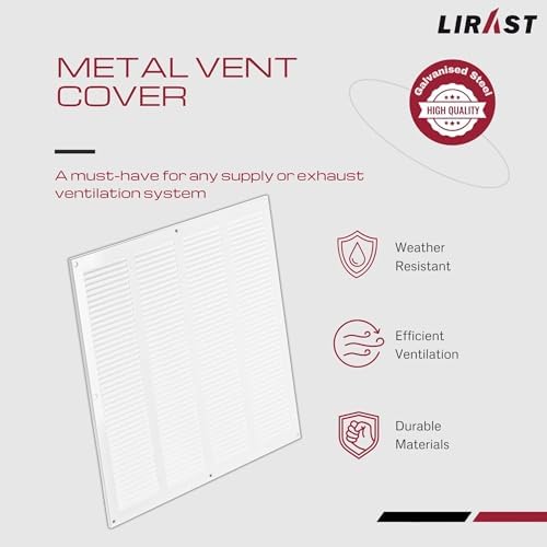 14x14 Vent Cover with Built-in Screen - Image 2