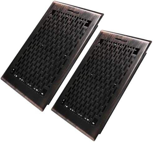 Howeall 6x10 Inches 2 Pack Heavy Duty Walkable Floor Register by Howeall
