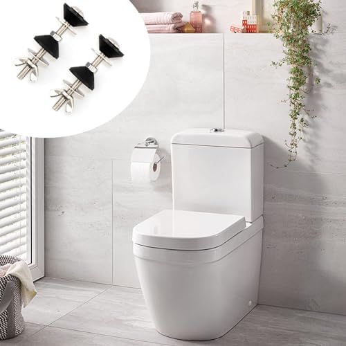 2PCS Universal Toilet Tank to Bowl Bolts, Heavy Duty Toilet Bolts kit, - Image 4