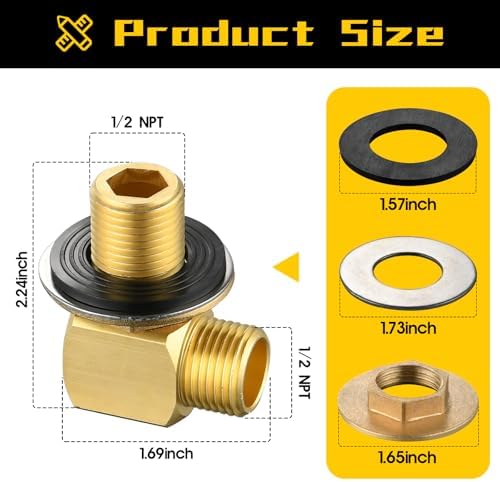 Commercial Faucet Installation Kit, Replacement T&S Brass B-0230-K Installation - Image 4