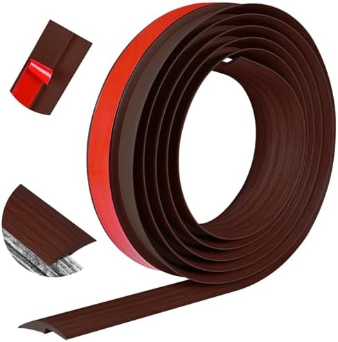 20Ft Floor Transition Strip Self Adhesive Carpet to Tile Floor Edging Trim PVC by ToLanbbt