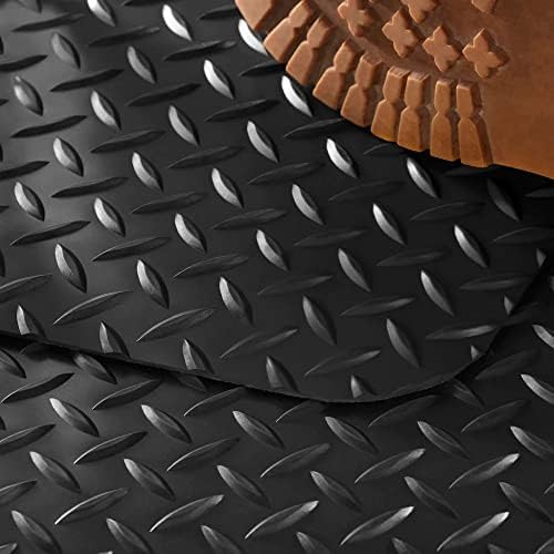 Consolidated Plastics Anti-Fatigue Heavy Duty Diamond Plate Floor Mat, - Image 2