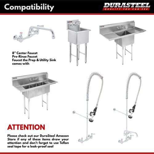 DuraSteel Wall Mount Faucet Installation Kit - Image 5