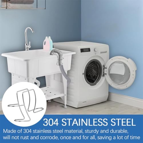 Washing Machine Drain Hose Holder Washer Drain Hoses Holders 304 Stainless - Image 5