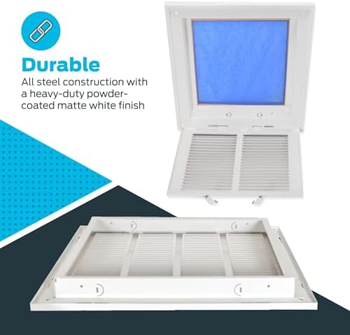 EZ-FLO 16 x 16 Inch Return Air Vent Cover - Image 5