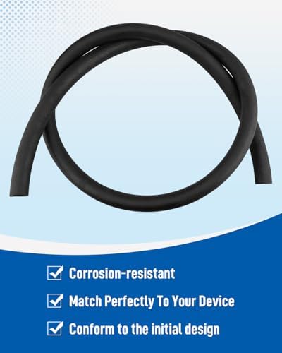 Dishwasher Discharge Hose, 6 FT Rubber Hose - Image 6