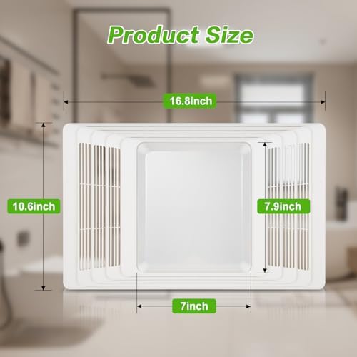 S97013662 Nutone Bathroom Fan Cover Grille and Lens Assembly Kit Compatible - Image 2
