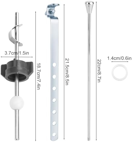 Bathroom Sink Pivot Ball Rod Center Piece Assembly - Image 2