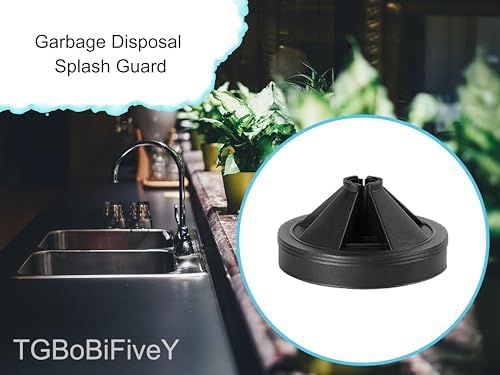 Garbage Disposal Splash Guard 3 1/8 Inch Sink Baffle Quiet Collar Technology - Image 2