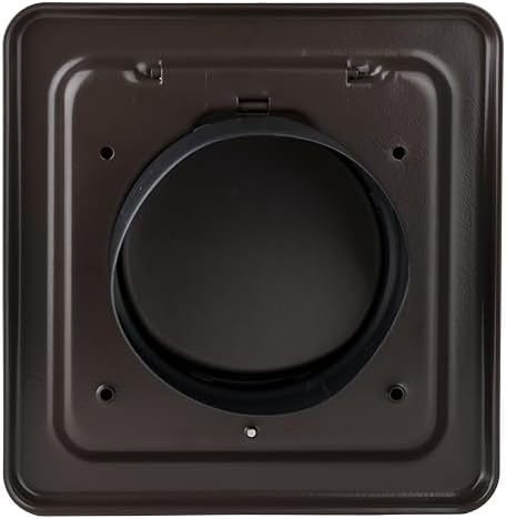 NO-PEST VENT Dual Door Dryer Vent Cover 4 Inch Outdoor, Made in USA, Highest - Image 3