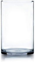 WGV Cylinder Vase Bulk, Width 7", Height 12", Floral Container, Planter by WGVInternational-OpusGlassware