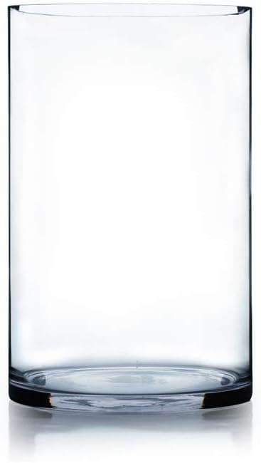 WGV Cylinder Vase Bulk, Width 7", Height 12", Floral Container, Planter by WGVInternational-OpusGlassware