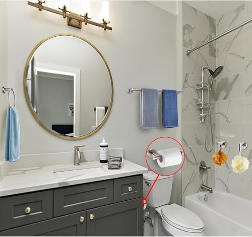 5 Pieces Brushed Nickel Bathroom Hardware Accessories Set, SUS304 Stainless - Image 2