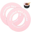2 PCS Reusable Silicone Wax Collars Fits Most 14 Oz Wax Pot Liner Collar Clean by Unknown
