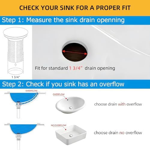 Bathroom Sink Drain Without Overflow - Image 3